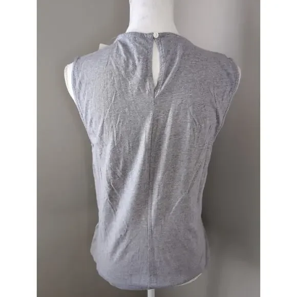 J. Crew NWT feminine striped lightweight blouse peplum M - Picture 3 of 8